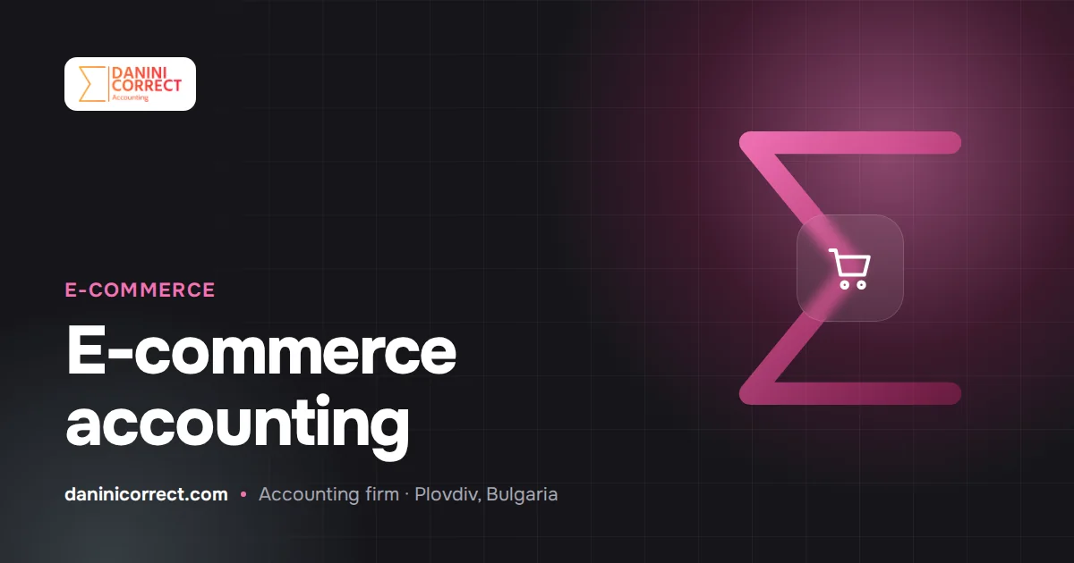 E-commerce accounting in Bulgaria: NRA registration, cash on delivery, couriers and returns