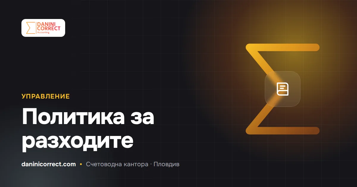Политика за разходите: командировки, гориво, представителни — кое се признава и как се документира